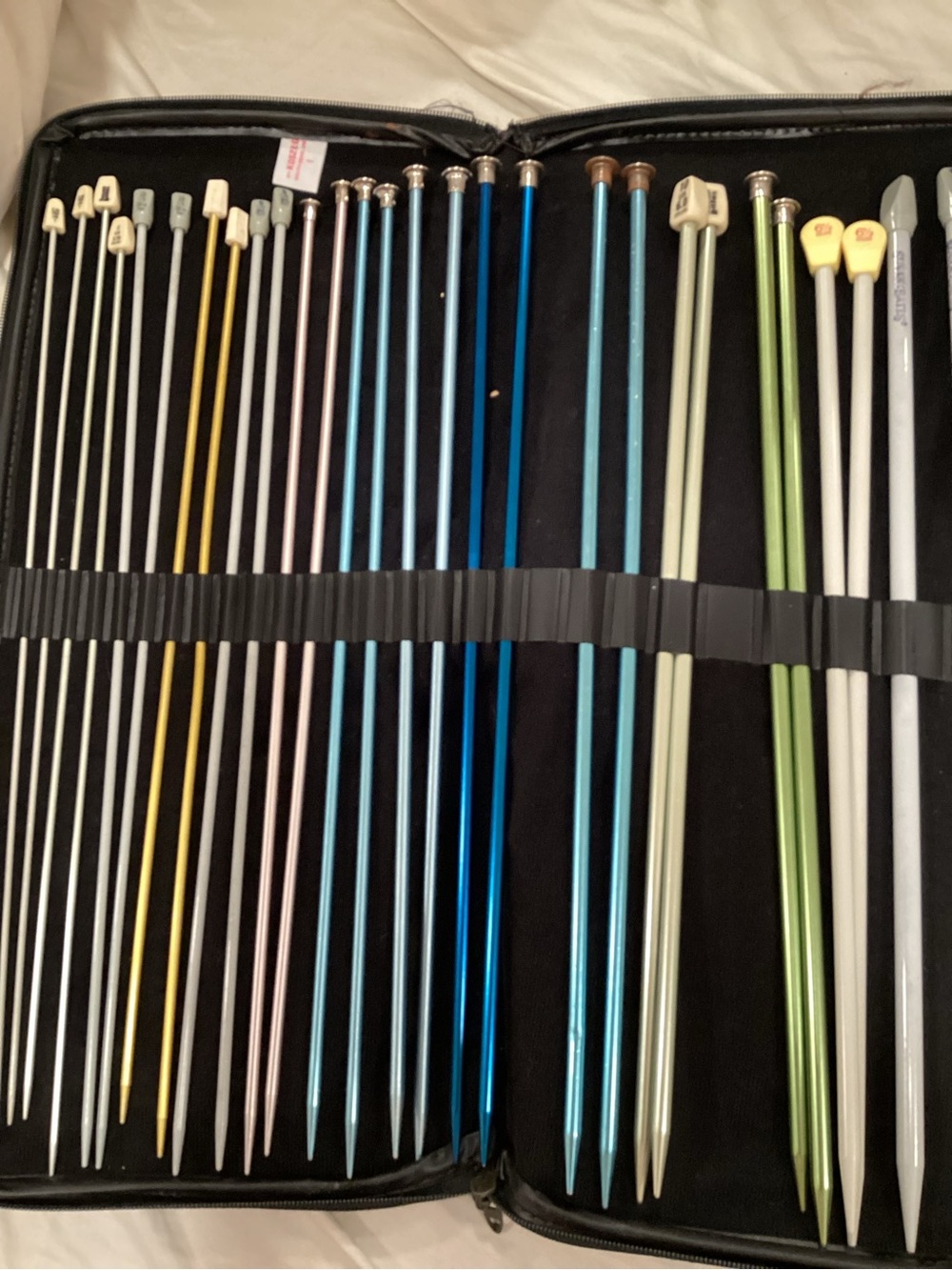 Assorted Aluminum Knitting Needle Set - Multicolor VTG SUSAN BATES